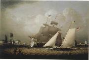 unknow artist Seascape, boats, ships and warships.41 Sweden oil painting reproduction